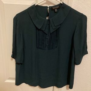 Topshop Sheer Blouse NWOT